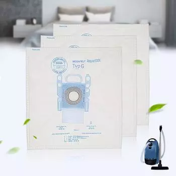 Тканевый пылевой фильтр-мешок для пылесоса Bosch & Siemens BSG7 BSG6 BSGL3126GB GL30 Type G, запасные части, аксессуары