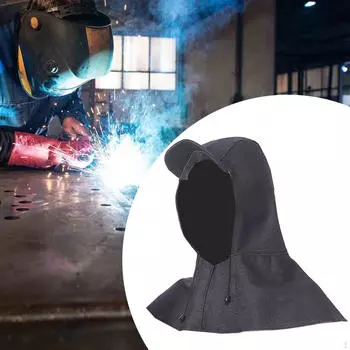 Тканевый сварочный колпачок с защитой шеи и плеч Профессиональный шлифовальный шлем Style B