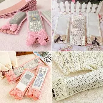 Тканевый защитный чехол-бабочка пылезащитный для кондиционера, пульта дистанционного управления телевизором S