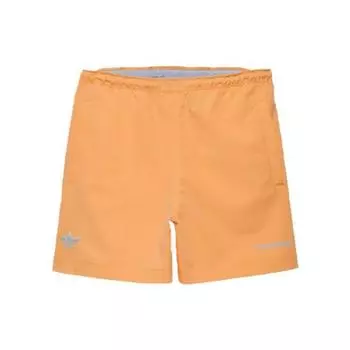 Тканые шорты adidas Pharrell Williams (Гендерно-нейтральный) Уличная одежда унисекс Hazy Orange HN3443 XS