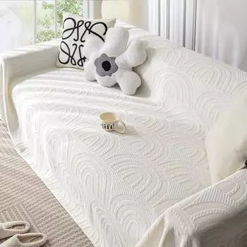 Тканый хлопковый чехол для дивана, одеяло, однотонное нескользящее полотенце для дивана, декор мебели в гостиной, гобелен, чехол для дивана, чехлы для сидений 180 130cm