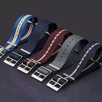 Тканый нейлоновый ремешок Zulu для Swatch x Blancpain, пряжка из нержавеющей стали 22 мм для мужчин и женщин, тканый мягкий холст, сменный ремешок для часов