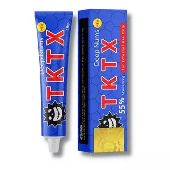 TKTX TATTOO Blue 55% обезболивающий крем (10г)