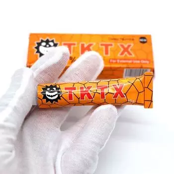TKTX TATTOO GEL Желтый 75% Кремовый (10г) 10g жёлтый