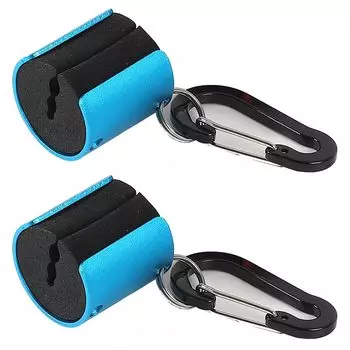TKY держатель удочки зажим для удочки карабин ремень для переноски удочки набор из 2 шт. (синий) синий