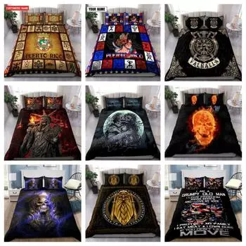 Tmarc Tee Персонализированный именной герб Пуэрто-Рико Постельное белье Комплект постельного белья для дома Single 135x200cm