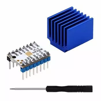 TMC2208 V1.2 Драйвер шагового двигателя Stepstick Модуль драйвера шагового двигателя Несущая часть для деталей 3D-принтера