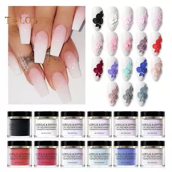 TNC 10 мл 3 в 1 для женщин, кристаллический порошок для ногтей, пигментные блестки 7#