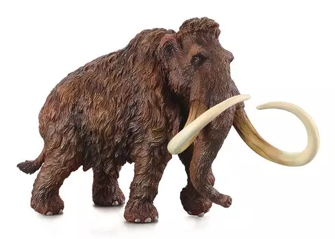 TNG Мамонт MAMMONTEUS PRIMIGENIUS Вымершее животное Млекопитающие Хоботные Слоновьи Фигурка ПВХ Модель Пластиковая модель Игрушка Премиум Подарок на день рождения