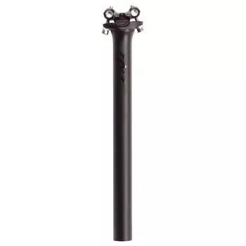 TNI Black Black Carbon Pillar Seatpost Seat Pillar 300mm 0mm Offset (Carbon) 27.2