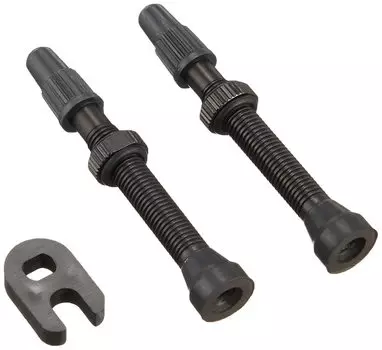 TNI Tubeless Valve Presta Style 44 мм черный 2 шт. чёрный