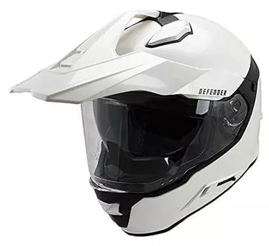 TNK Industries ZACK Full Face Helmet Pearl White Size 51306 [Speed Pit] ZD-8 L/XL (59-61cm)