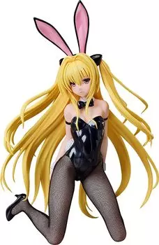 To Darkness Золотая Тьма Фигурка в масштабе кролика из пластика Love-Ru Версия. 1/6 предварительно окрашенный чёрный