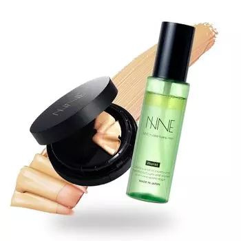 to esella NNE Foundation Light Beige Body Keep Mist Moist &