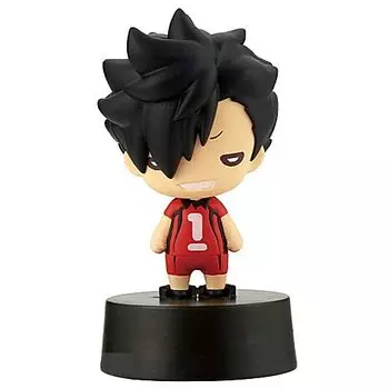 TO THE TOP Nitotan Figure Mascot Captain Gacha Gacha Capsule Toy Haikyu!! [3.Tetsuro Kuroo] (single item)