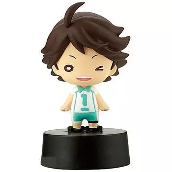 TO THE TOP Nitotan Figure Mascot Captain Gacha Gacha Capsule Toy Haikyu!! [2.Toru Oikawa] (single item)