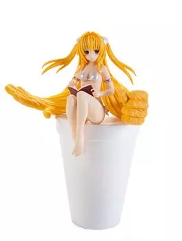 To Trouble Darkness Noodle Stopper Figure Золотая Тьма Белая Версия Одиночный Товар LOVE-Ru золотой