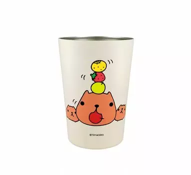Toa Metal Capybara 2WAY вакуумный двойной стакан M [Фрукты] 202-035