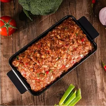 Toast Bread Mold with Insert Rack Metal Mold Professional Meat Pie Plate Non-stick Oven Baking Pan Kitchen Tools Baking Tools