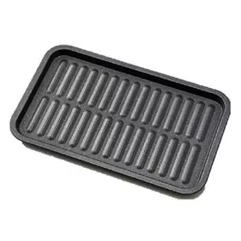 Toaster tray marble toaster oven tray marble coating plate чёрный