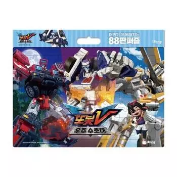 Tobot V Space Guardians 88 Puzzles, IRANG, IRANG, Youngsil Up, Лучшая головоломка для малышей в Корее