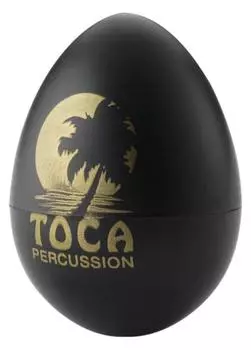 TOCA PERCUSSION Egg Shakers T-2107 Black (Set of 10)