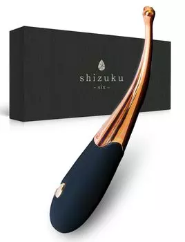 Точечный сейсмический электрический массажер Тихий Водонепроницаемый shizuku-six-