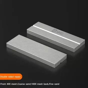 Точильный камень M40, золотистый стальной пинцет, лезвие для заточки, двухсторонние инструменты для ремонта M40