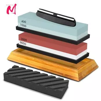 Точилка 3000-8000#400-1000# Профессиональный набор точильных камней Фиксатор точилки Корректирующий камень Аксессуары для кухонных инструментов