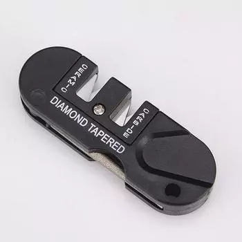 Точилка для алмазного инструмента Camp Gear Hike Вольфрамовый керамический карбидный нож чёрный