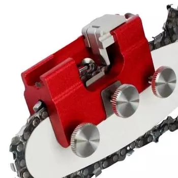 Точилка для бензопилы, высокоэффективное точное позиционирование, металлические универсальные шлифовальные станки для заточки бензопил, инструменты для ремонтной мастерской 01 жёлтый