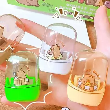 Точилка для карандашей с двумя отверстиями Детская портативная точилка для карандашей Точилка для карандашей Канцелярские принадлежности