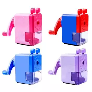 Точилка для карандашей с рисунком из мультфильма для детей и школьников начальной школы, ручная точилка для карандашей Sophia