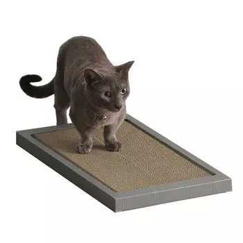 Точилка для кошачьих когтей IRIS OHYAMA, широкий картон, можно использовать с обеих сторон, коричневый P-NTW-290R коричневый