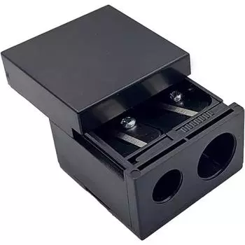 Точилка для косметических карандашей для глаз и губ, 2 шт. в упаковке 2-pack