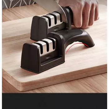 Точилка для кухонных ножей, ручной точильный камень, точилка для ножей из вольфрамовой стали и керамики с алмазным напылением