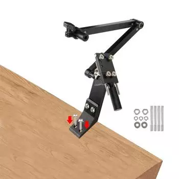 Точилка для лезвий газонокосилки 15°-45° Рама для ручных лезвий, Использовать с угловой шлифмашиной