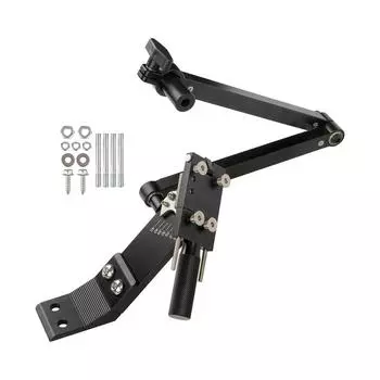 Точилка для лезвий газонокосилки, регулируемая рама 15°-45° для лезвий правой и левой руки, используется с угловой шлифмашиной