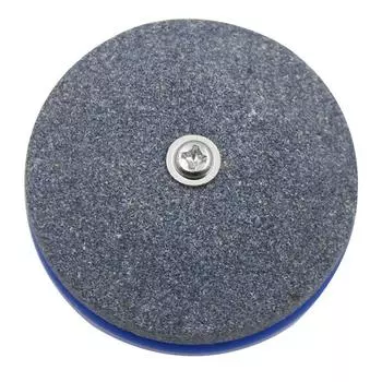 Точилка для лезвий газонокосилки, универсальная точилка, шлифовальный круг, камень для электрической дрели, ручная дрель 1/4 синий