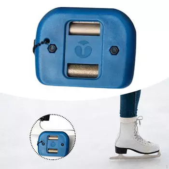 Точилка для лезвий коньков Аксессуары Инструмент Хоккей Фигурное катание 2 типа Точильные камни Быстрая заточка синий