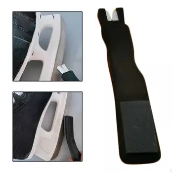 Точилка для лезвий коньков с двойной головкой, многофункциональные аксессуары, лезвие для коньков Black and Orange