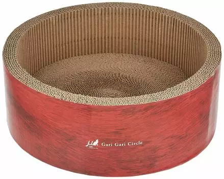 Точилка для ногтей Garigari Circle Scratcher Interior Brown Regular mju) коричневый