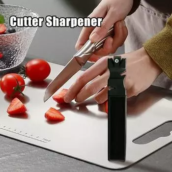 Точилка для ножей 4 в 1 Профессиональный инструмент для стальных лезвий Быстрая заточка Master Kitchen