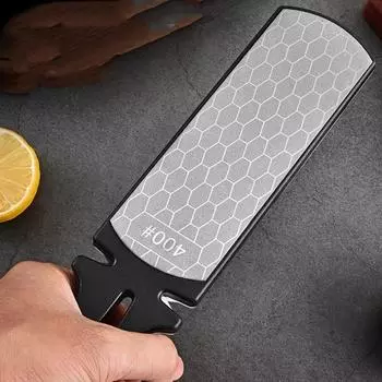 Точилка для ножей 5 в 1, алмазные стержни 400/1000, многофункциональные кухонные ножи, вольфрамовая сталь, керамический шлифовальный двухсторонний точильный камень