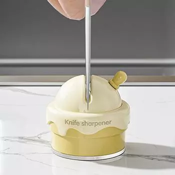 Точилка для ножей для мороженого Мини-кухонные принадлежности Точильный камень Бытовой нож Лезвие Многофункциональный точильный камень Точилка для ножей