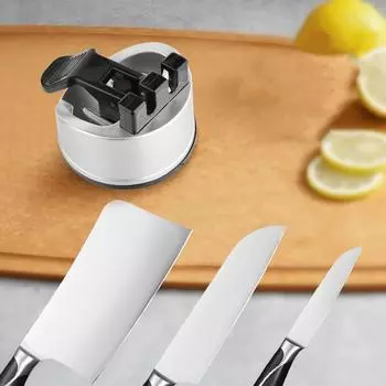 Точилка для ножей Портативная 6x6x6 см V-образная вогнутая прорезь Прочный портативный карманный нож для заточки инструментов для дома
