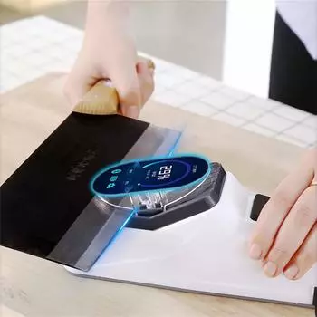 Точилка для ножей Профессиональная USB электрическая точилка для ножей Регулируемая для кухонных ножей Инструмент Нож Ножницы Точильный камень Заточка One Size белый