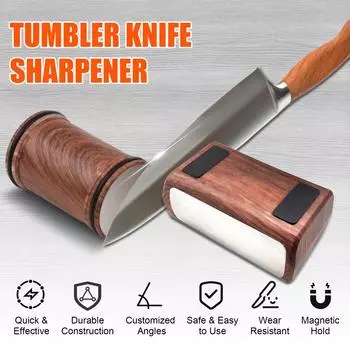 Точилка для ножей Rolling Knife Sharpener Съемная заточка ножей стала проще Система заточки Rolling Knife Sharpening System для карманных ножей / кухонных ножей