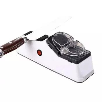 Точилка для ножей шеф-повара с защитным чехлом, электрическая точилка для ножей, многофункциональная, для быстрой заточки и полировки CHINA