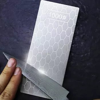 Точилка для ножей, шлифовальные инструменты, алмазный точильный камень, заточка лезвия, сотовое лезвие для заточки 400# 600# 1000# as picture